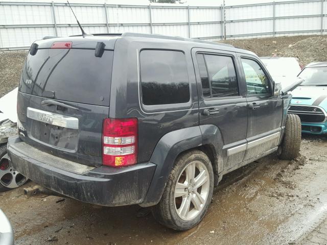 1J4PN2GK3BW543498 - 2011 JEEP LIBERTY SP GRAY photo 4