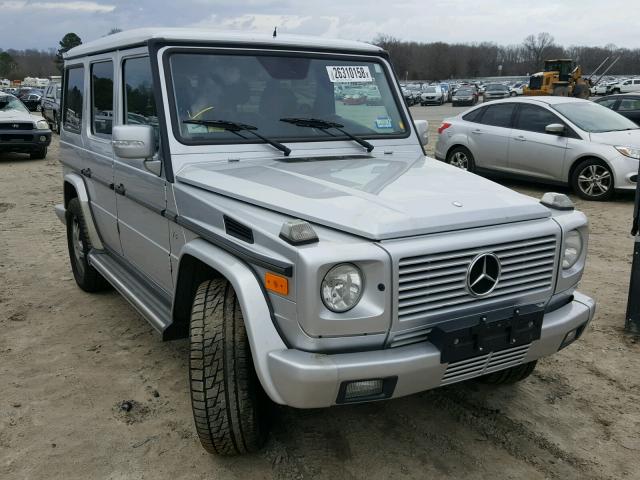 WDCYR49E05X160810 - 2005 MERCEDES-BENZ G 500 SILVER photo 1