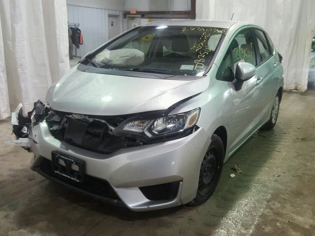 3HGGK5H50FM717317 - 2015 HONDA FIT LX Gri fotoğraf 2