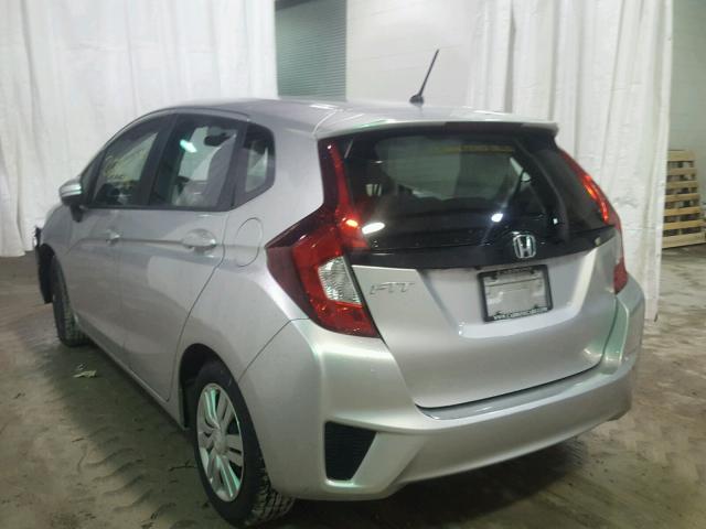 3HGGK5H50FM717317 - 2015 HONDA FIT LX Gri fotoğraf 3