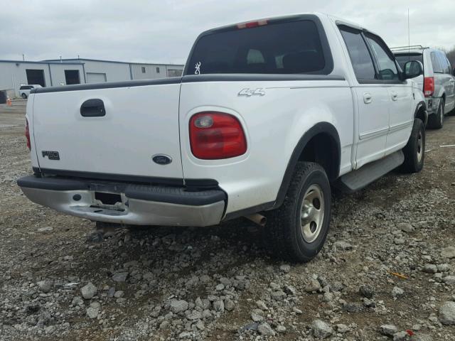 1FTRW08L31KF74814 - 2001 FORD F150 SUPER WHITE photo 4