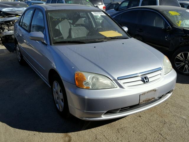 2HGES26742H589781 - 2002 HONDA CIVIC EX SILVER photo 1