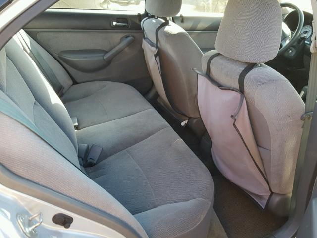 2HGES26742H589781 - 2002 HONDA CIVIC EX ვერცხლისფერი ფოტო 6