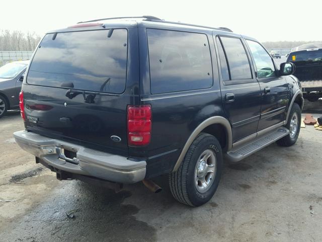 1FMPU18L51LA56616 - 2001 FORD EXPEDITION BLACK photo 4