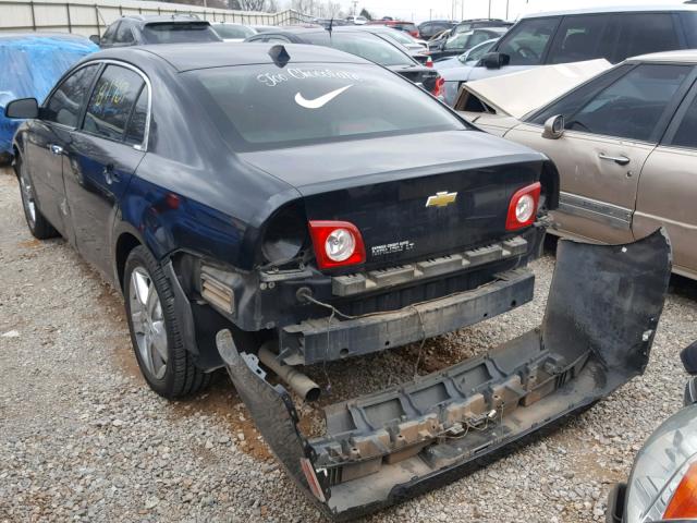 1G1ZC5E05CF278259 - 2012 CHEVROLET MALIBU 1LT 黑色 照片 3