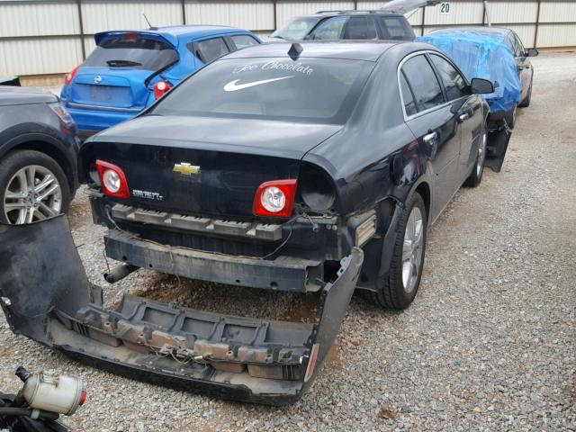 1G1ZC5E05CF278259 - 2012 CHEVROLET MALIBU 1LT 黑色 照片 4