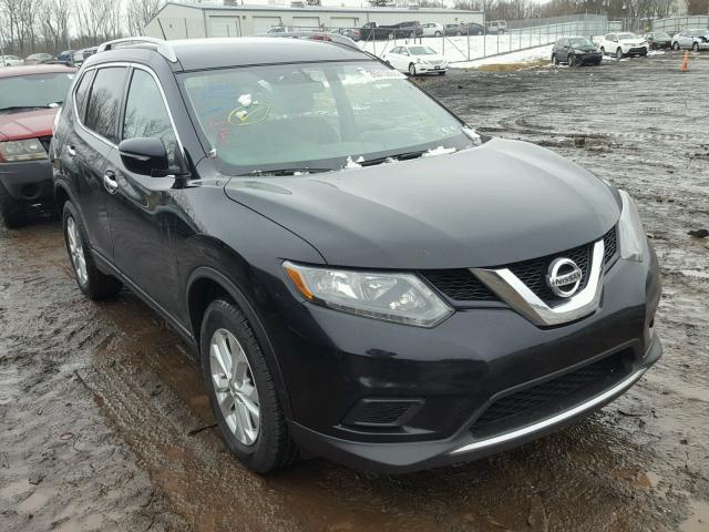 5N1AT2MV2EC828775 - 2014 NISSAN ROGUE S BLACK photo 1