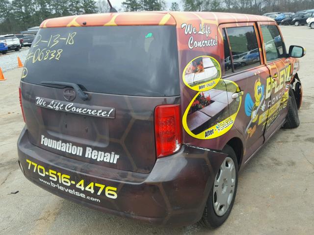 JTLZE4FE0A1106838 - 2010 TOYOTA SCION XB 红色 照片 4