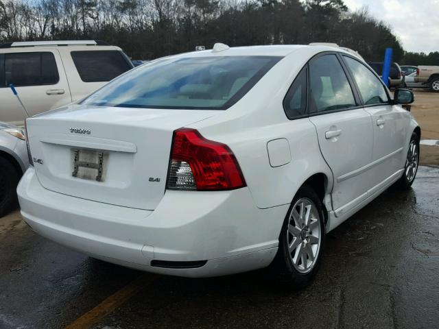 YV1MS382X82376007 - 2008 VOLVO S40 2.4I WHITE photo 4