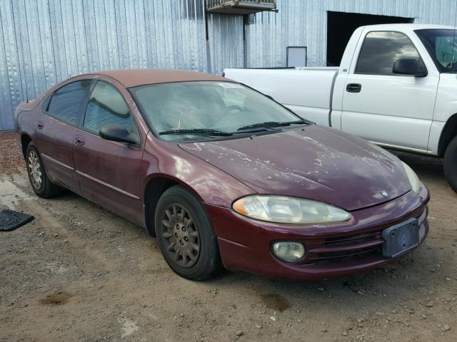 2B3HD46V02H194448 - 2002 DODGE INTREPID S MAROON photo 1