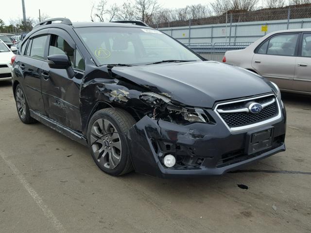 JF1GPAU64F8293562 - 2015 SUBARU IMPREZA SP BLACK photo 1