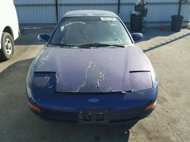 1ZVCT20A7P5133650 - 1993 FORD PROBE BASE BLUE photo 9