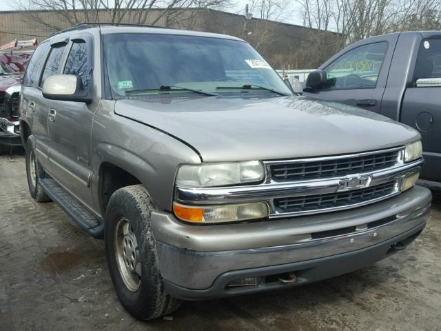 1GNEK13T31R157893 - 2001 CHEVROLET TAHOE K150 GRAY photo 1