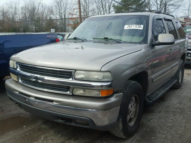 1GNEK13T31R157893 - 2001 CHEVROLET TAHOE K150 GRAY photo 2