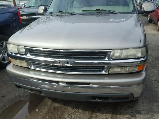 1GNEK13T31R157893 - 2001 CHEVROLET TAHOE K150 GRAY photo 7