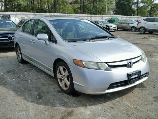 1HGFA16808L028726 - 2008 HONDA CIVIC EX ვერცხლისფერი ფოტო 1