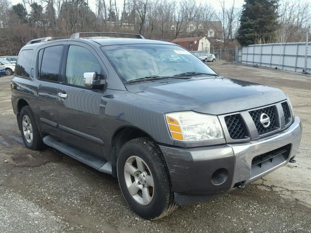 5N1AA08B94N730095 - 2004 NISSAN ARMADA SE GRAY photo 1