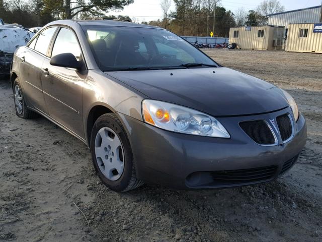 1G2ZF55B664265086 - 2006 PONTIAC G6 SE GRAY photo 1