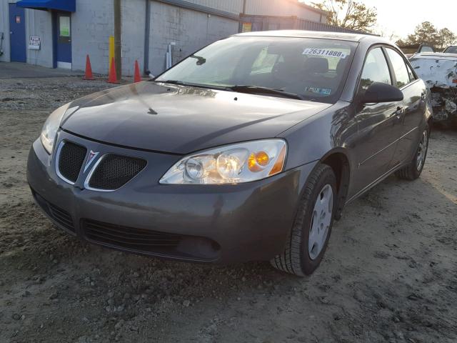 1G2ZF55B664265086 - 2006 PONTIAC G6 SE GRAY photo 2