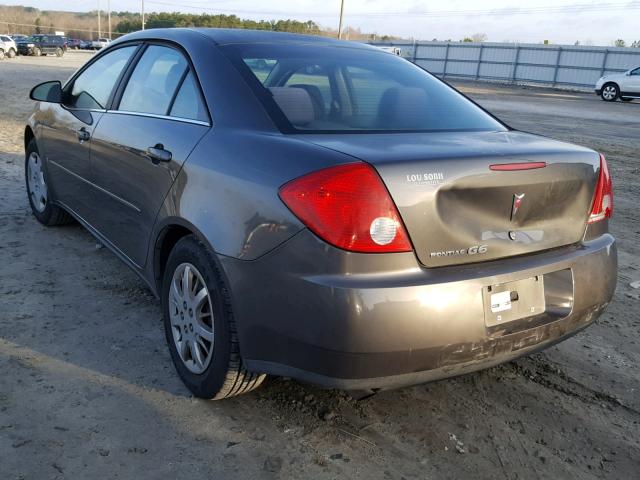 1G2ZF55B664265086 - 2006 PONTIAC G6 SE GRAY photo 3