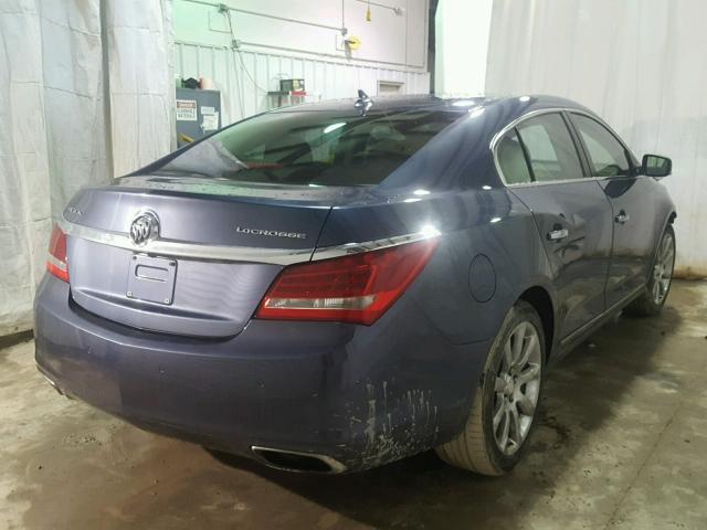 1G4GD5G3XEF206667 - 2014 BUICK LACROSSE P BLUE photo 4