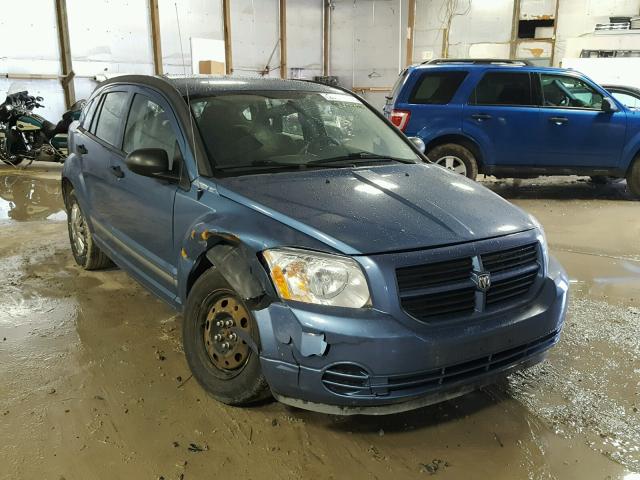 1B3HB28B57D323575 - 2007 DODGE CALIBER BLUE photo 1