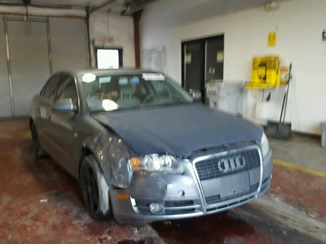 WAUDF78E56A127822 - 2006 AUDI A4 2.0T QU GRAY photo 1