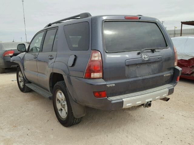 JTEZU14RX40018369 - 2004 TOYOTA 4RUNNER SR GRAY photo 3