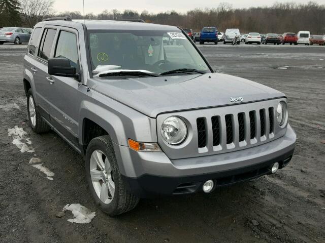 1C4NJRFB4HD155848 - 2017 JEEP PATRIOT LA SILVER photo 1