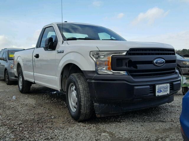 1FTMF1CB7JKC43409 - 2018 FORD F150 WHITE photo 1