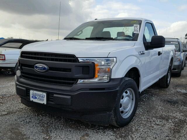 1FTMF1CB7JKC43409 - 2018 FORD F150 WHITE photo 2