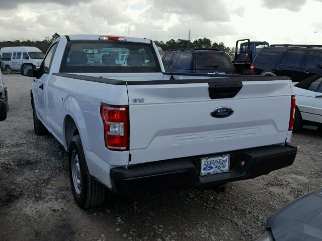 1FTMF1CB7JKC43409 - 2018 FORD F150 WHITE photo 3