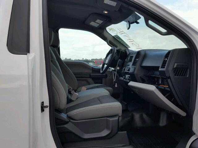 1FTMF1CB7JKC43409 - 2018 FORD F150 WHITE photo 5