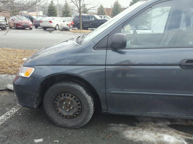 5FNRL185X3B061222 - 2003 HONDA ODYSSEY LX GRAY photo 9