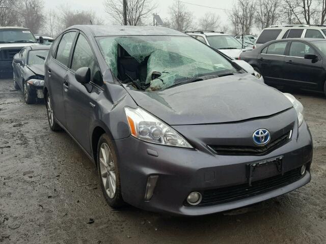 JTDZN3EU8C3061962 - 2012 TOYOTA PRIUS V GRAY photo 1