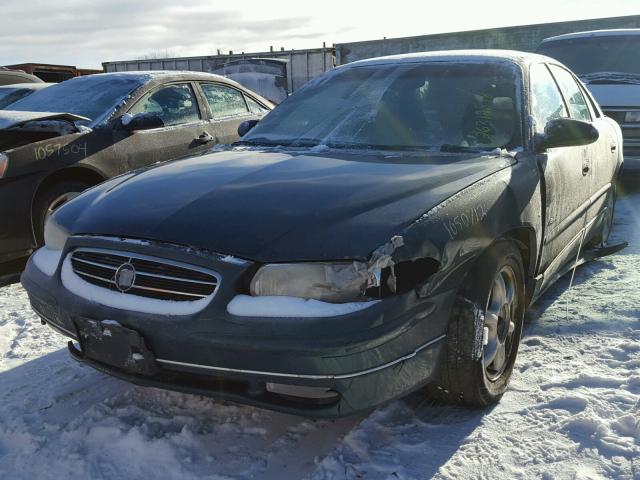 2G4WB55K9Y1169781 - 2000 BUICK REGAL LS GREEN photo 2