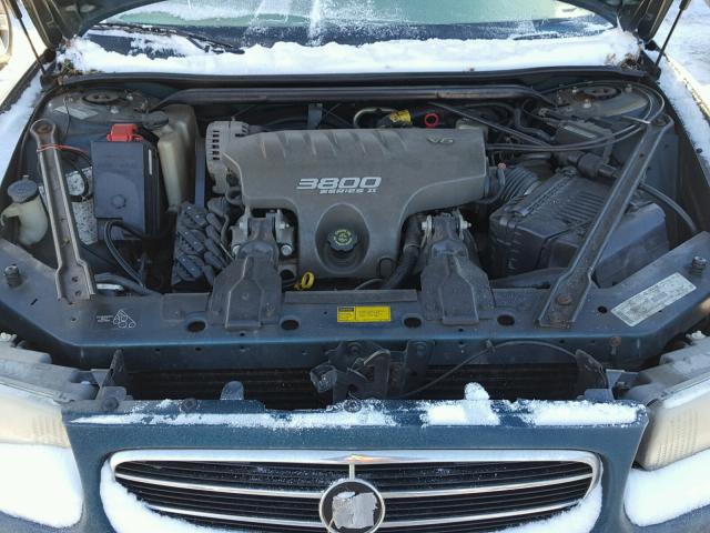 2G4WB55K9Y1169781 - 2000 BUICK REGAL LS GREEN photo 7