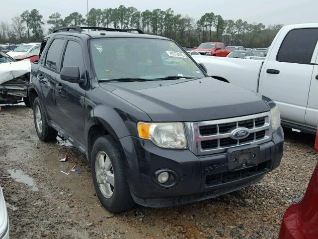 1FMCU0D73BKB02923 - 2011 FORD ESCAPE XLT BLACK photo 1