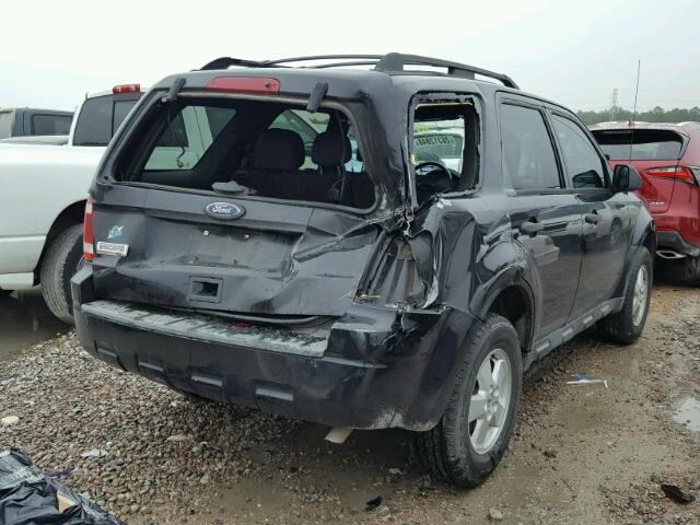 1FMCU0D73BKB02923 - 2011 FORD ESCAPE XLT BLACK photo 4