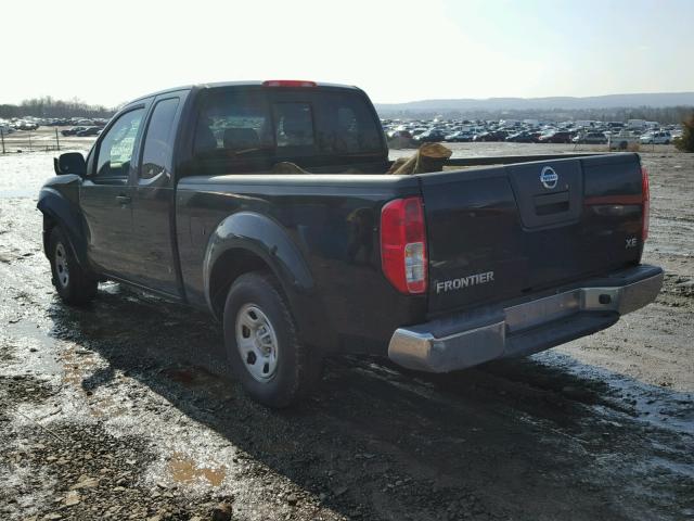 1N6BD06T27C420010 - 2007 NISSAN FRONTIER K BLACK photo 3