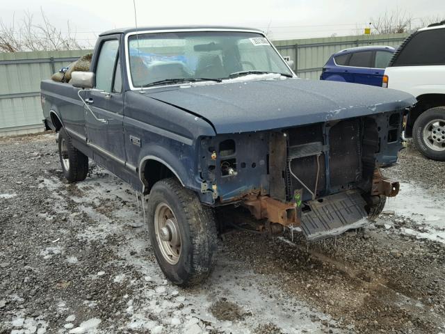 2FTHF26H1TCA18224 - 1996 FORD F250 BLUE photo 1