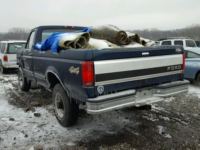 2FTHF26H1TCA18224 - 1996 FORD F250 BLUE photo 3