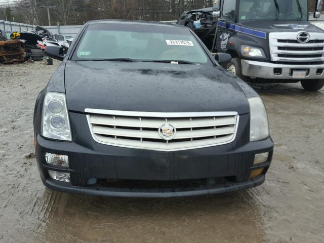 1G6DW677950104549 - 2005 CADILLAC STS BLACK photo 9