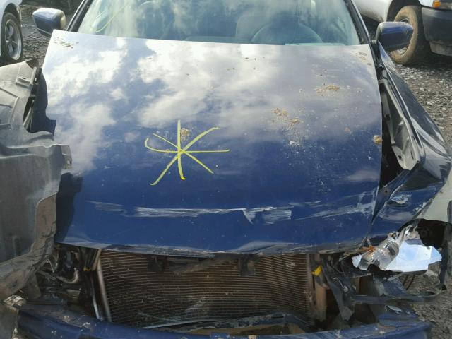 1HGCM56495L001292 - 2005 HONDA ACCORD LX BLUE photo 7