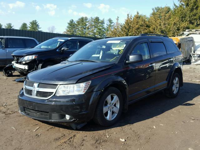 3D4PG5FV6AT213147 - 2010 DODGE JOURNEY SX BLACK photo 2