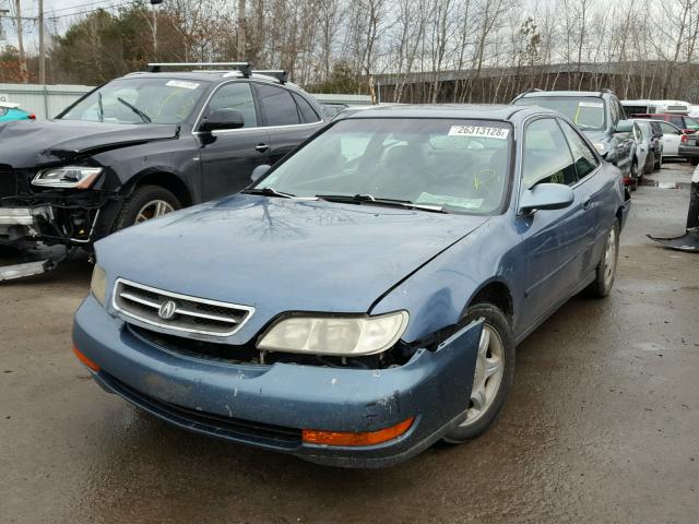 19UYA1253VL015758 - 1997 ACURA 2.2CL TEAL photo 2