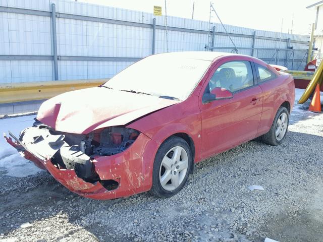 1G1AL15FX77410815 - 2007 CHEVROLET COBALT LT RED photo 2