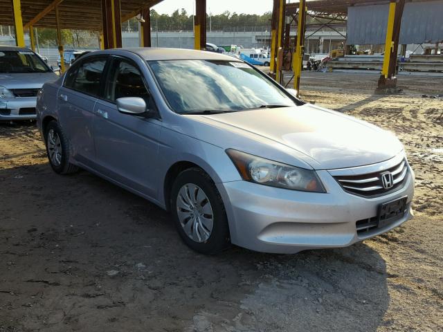 1HGCP2F31BA000657 - 2011 HONDA ACCORD LX SILVER photo 1