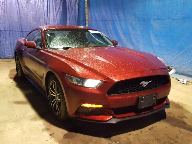 1FA6P8TH8H5293222 - 2017 FORD MUSTANG RED photo 1