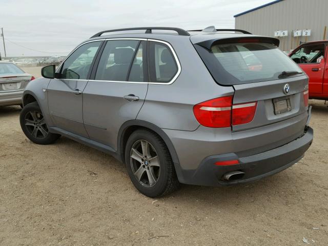 5UXFE83597LZ43240 - 2007 BMW X5 4.8I GRAY photo 3